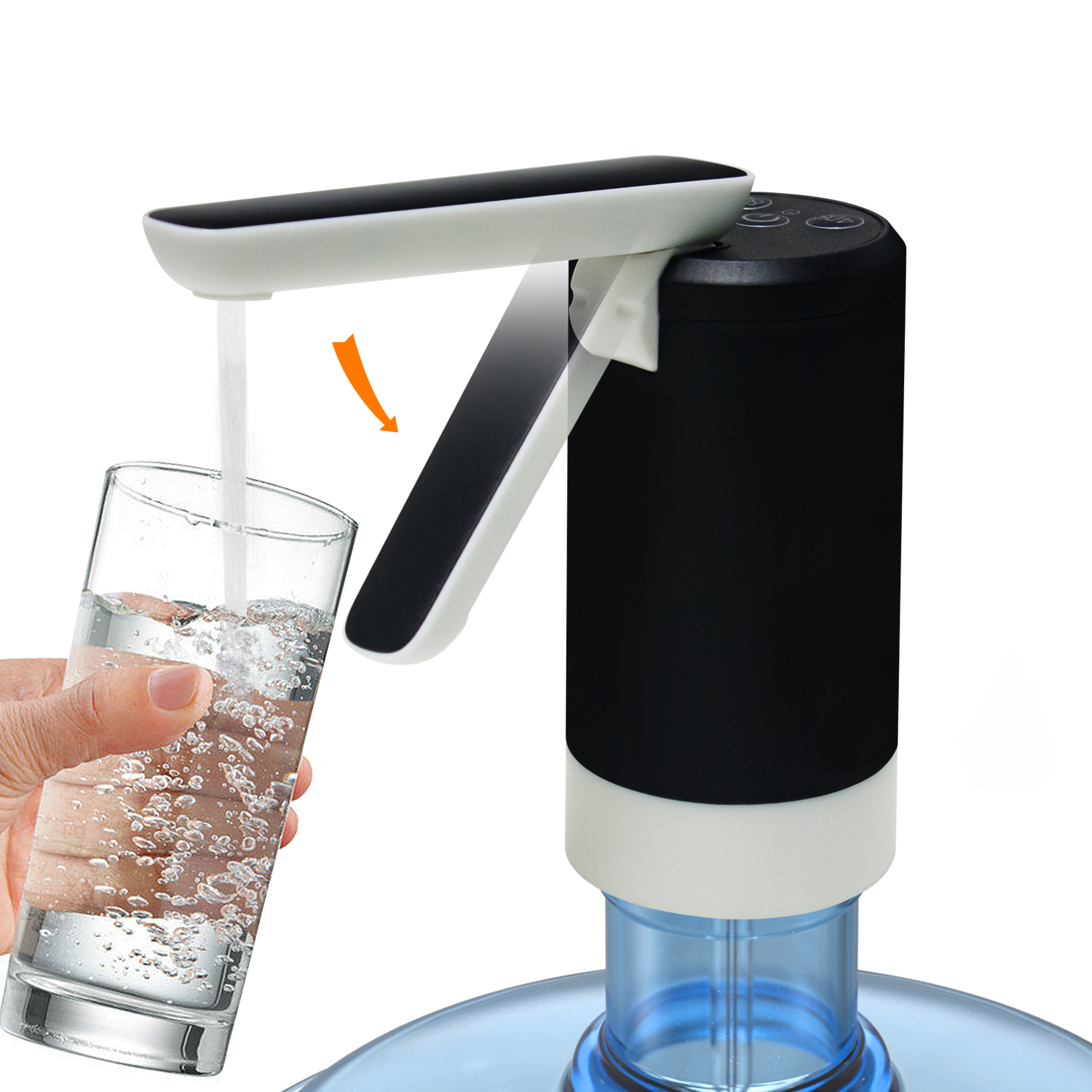 Portable USB Rechargeable Electric Water Dispenser (5-Gallon)