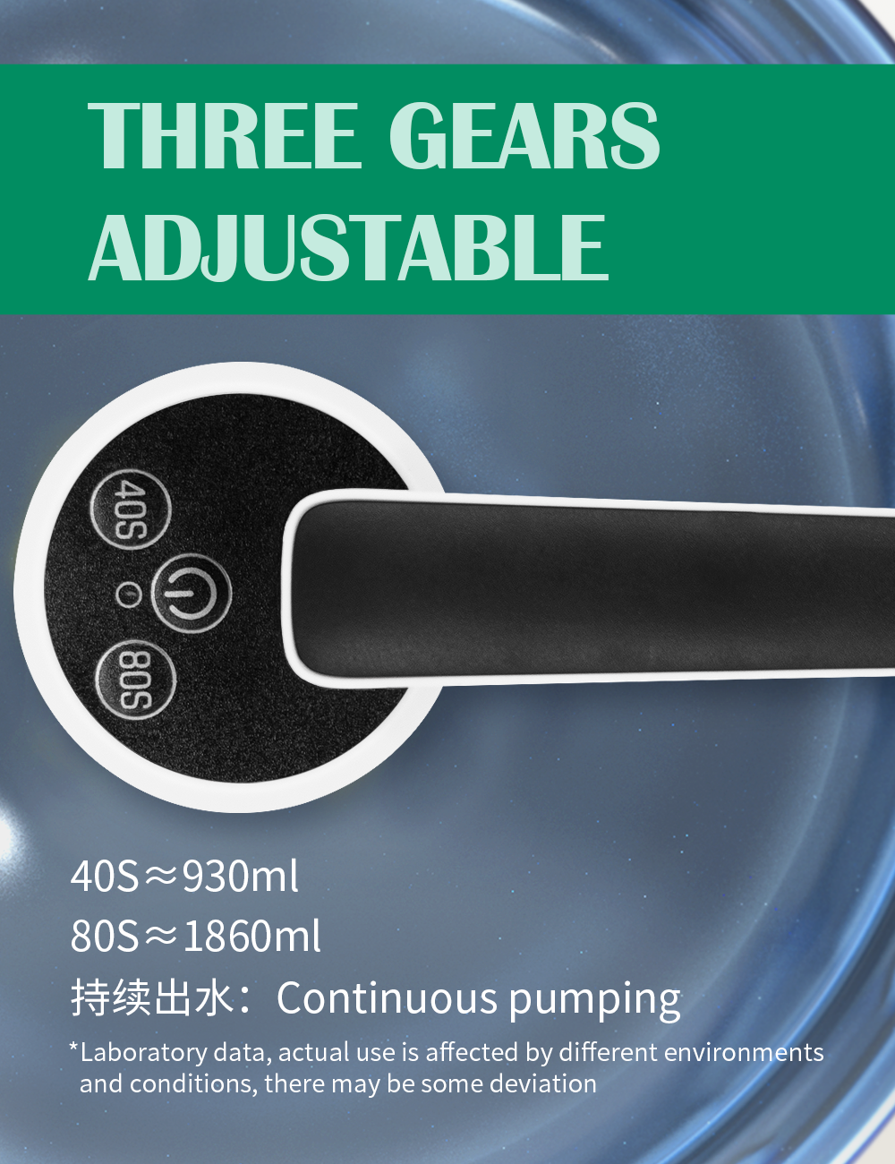 Portable USB Rechargeable Electric Water Dispenser (5-Gallon)